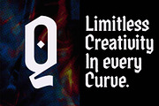 Bean Hook Gothic Flare 4 Fonts, a Serif Font by Casloop Studio (Thumbnail 4 of 12)