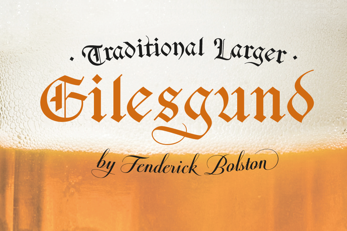 Blackduck, a Blackletter Font by Eurotypo (Photo 2 of 6)