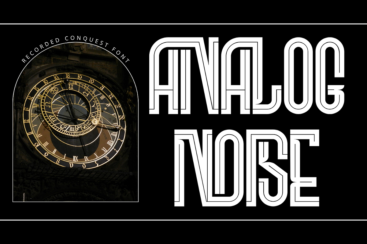 RECORDED CONQUEST - CONDENSED FONT, a Sans Serif Font by 177Studio (Photo 6 of 8)