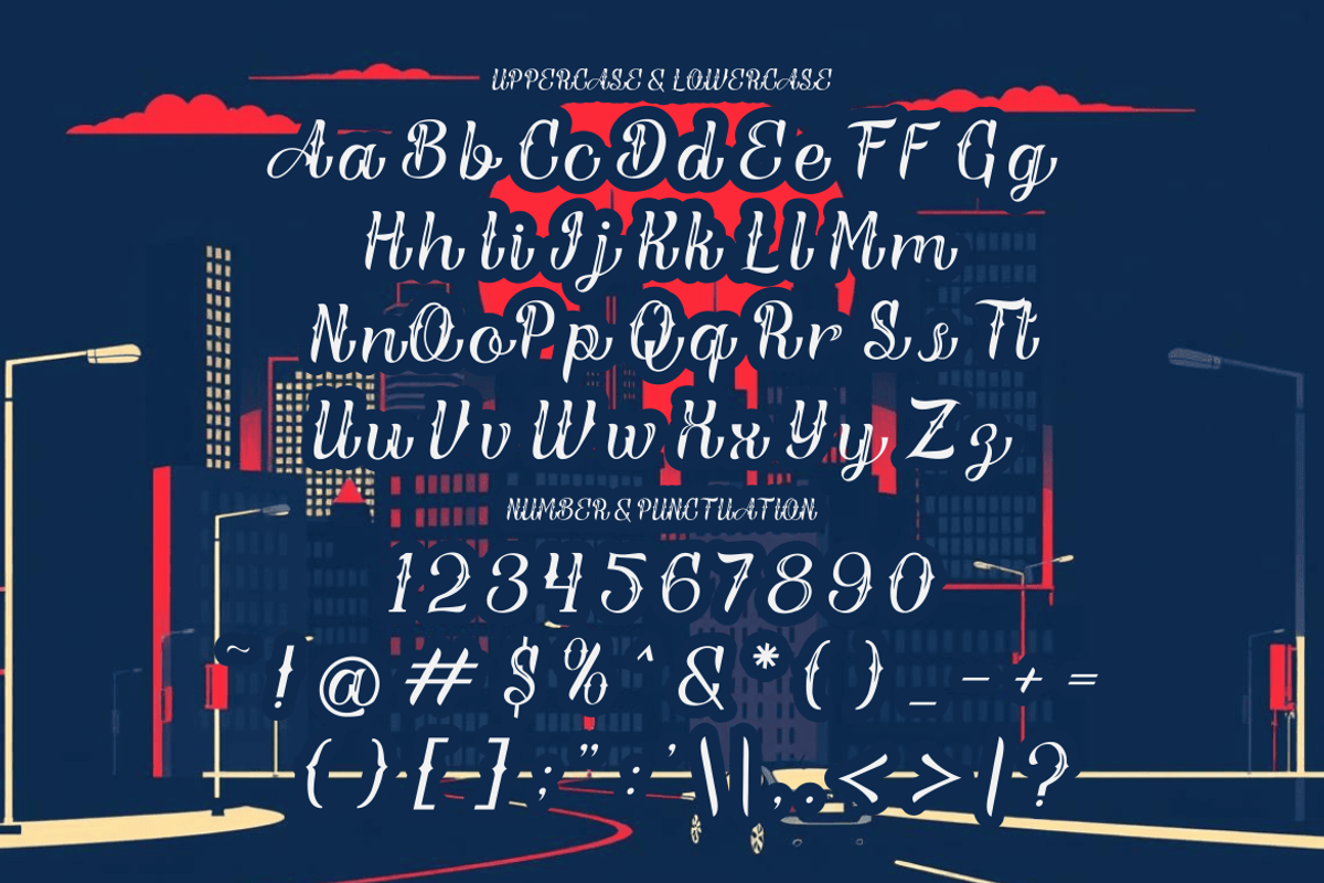 Winged Words - Tattoo Font, a Font by PutraCetol Studio (Photo 11 of 11)