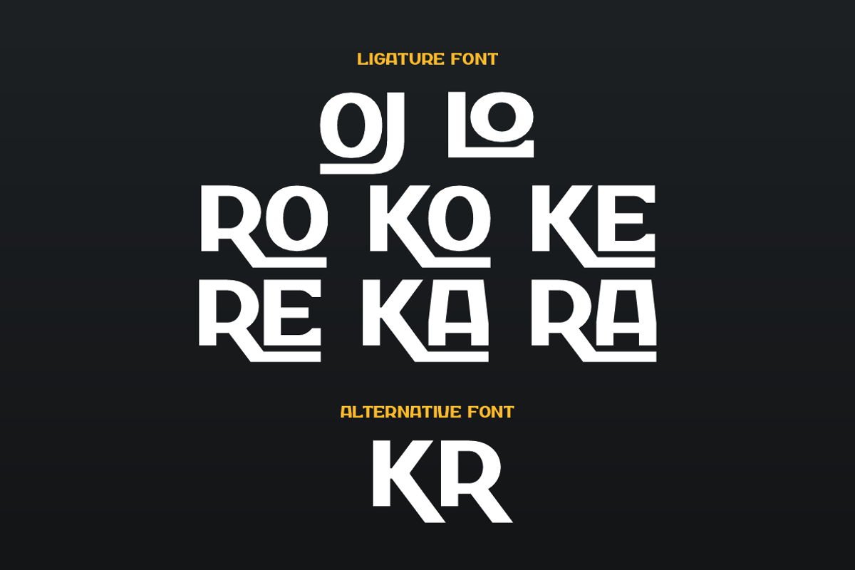 Jenorex Friday, a Sans Serif Font by QR Design Studio (Photo 7 of 8)