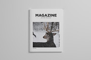 Us Letter Magazine Mockup, a Print Template by AlkStudio (Thumbnail 2 of 14)
