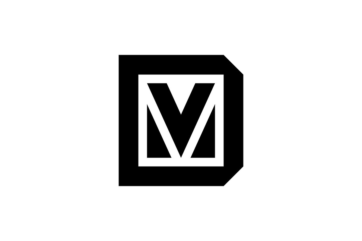Letter DM MD Logo, a Branding & Logo Template by Buqancreative (Photo 1 of 4)