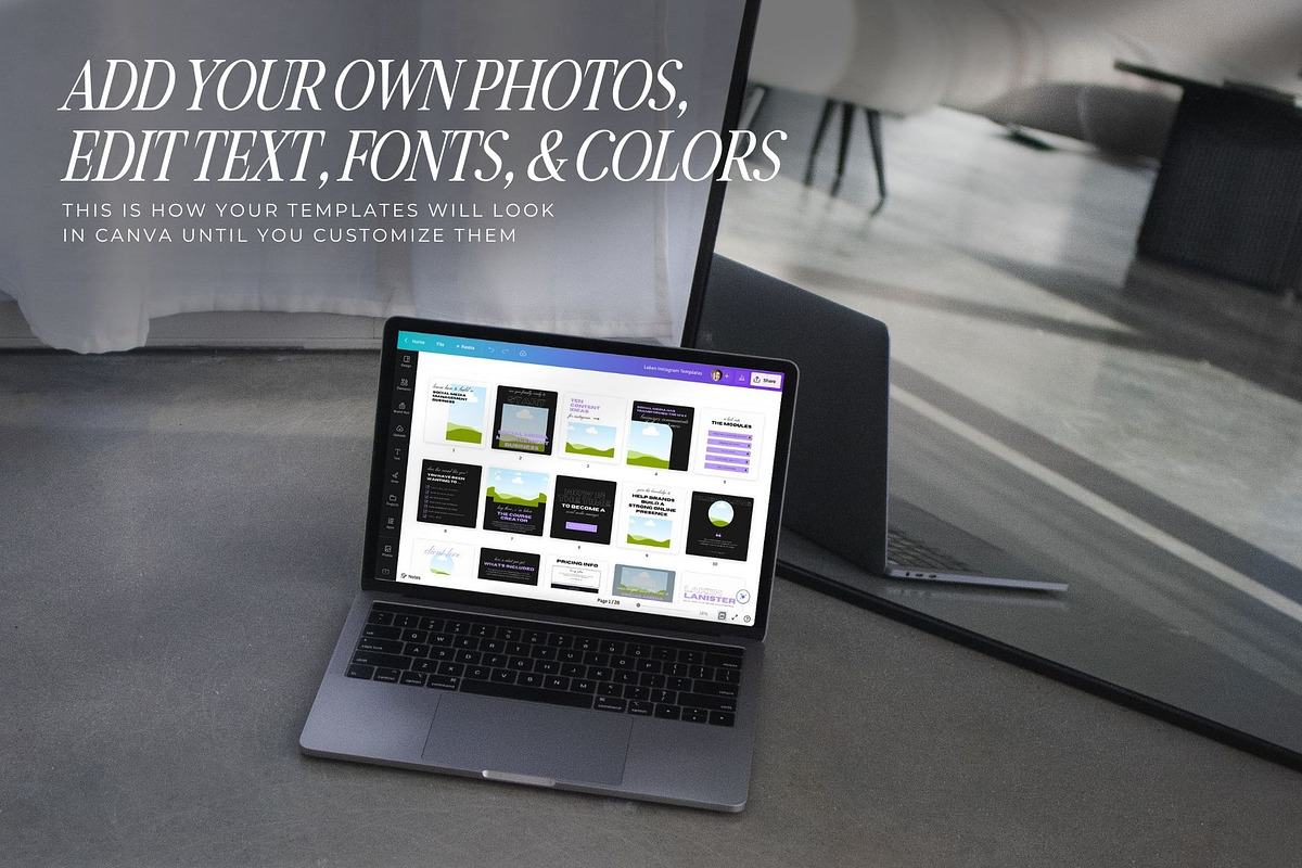 Instagram Templates for Brands Canva, a Social Media Template by Blush Created (Photo 10 of 11)