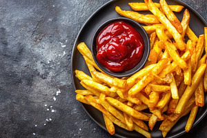 Crispy homemade American French, a Photo by Pavel_design