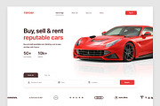 Topcar - Buy, sell and rent a car, an UI Kit Template by TruongHuy10 (Thumbnail 2 of 5)