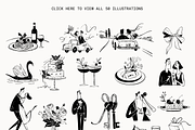 Not Just Wedding: 50 Ink Pack, a Decorative Illustration by Veyla (Thumbnail 4 of 15)