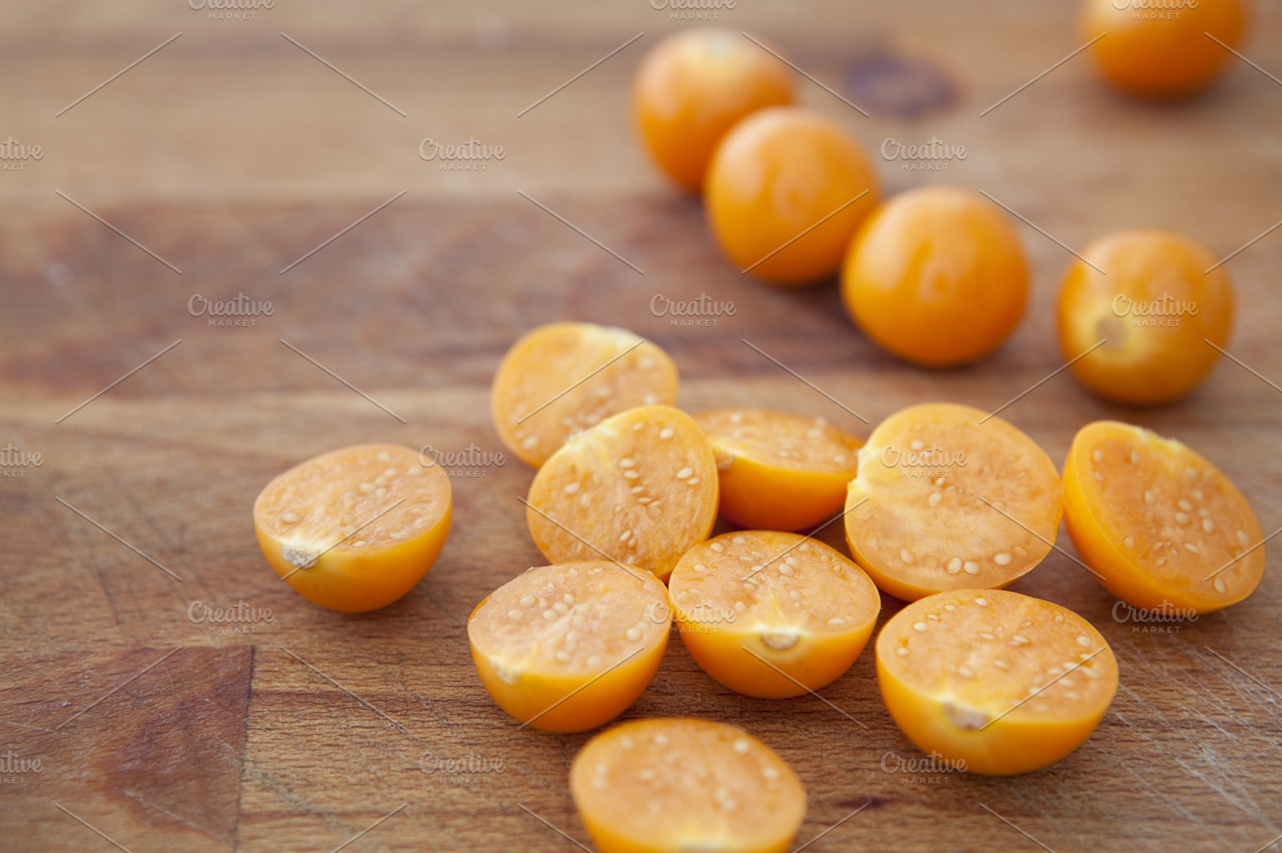 Sliced Gooseberries Containing Gooseberries Berries And Berry