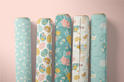 Easter seamless patterns, a Pattern Graphic by Nadia Grapes (Thumbnail 2 of 5)