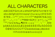 Chemian Distort, a Sans Serif Font by Craft Supply Co. (Thumbnail 8 of 8)