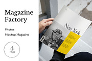 Magazine Factory - Mockup Bundle, a Magazine Template by Bebop Studio (Thumbnail 1 of 5)