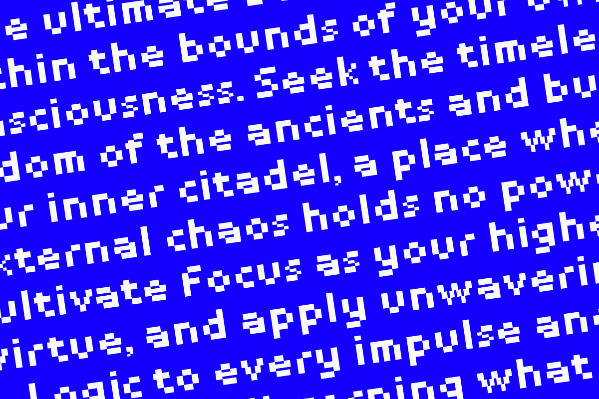 Gridbit - Bitmap Pixel Font, a Symbol Font by Indotype Foundry (Photo 6 of 10)