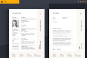 Circle Resume and Letter, a Resume Template by Egotype (Thumbnail 3 of 9)