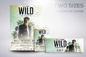 Wild Session Flyer