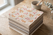 Autumn Watercolor Seamless Patterns, a Pattern Graphic by Nadia Semyroz (Thumbnail 4 of 8)