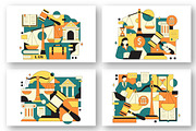 10 Law Firm Services Illustration, a Finance Illustration by denayunebgt (Thumbnail 2 of 4)