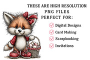 Whimsical Easter Fox Clipart, an Illustration by OK Design (Thumbnail 6 of 6)