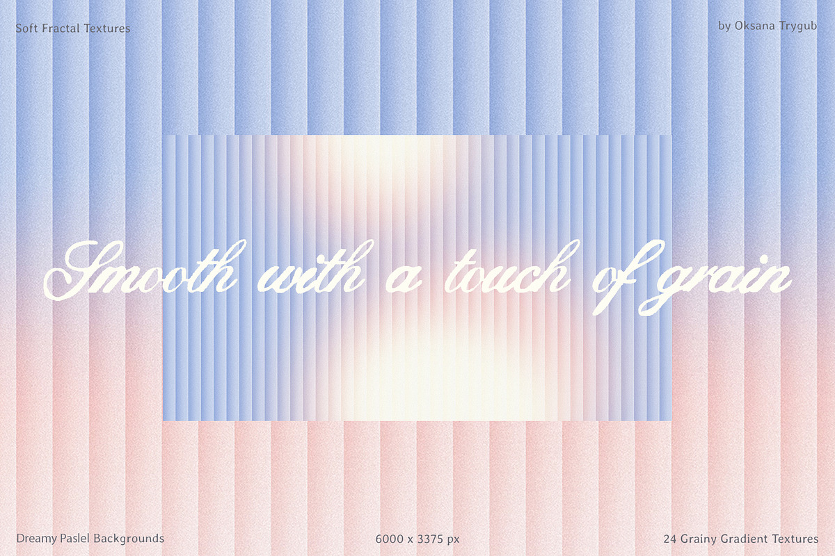 Pastel Fractal Glass Gradients Pack, a Texture Graphic by Oksana Trygub (Photo 14 of 15)