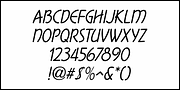 Date Book JNL, a Handwritten Font by Jeff Levine Fonts (Thumbnail 5 of 5)