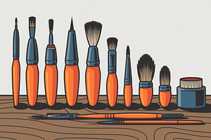 15 Traditional Tattoo Brushes