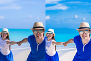 16 Blue Vacation Lightroom Presets, a Preset Add-On by RamsaGraphi (Thumbnail 6 of 10)