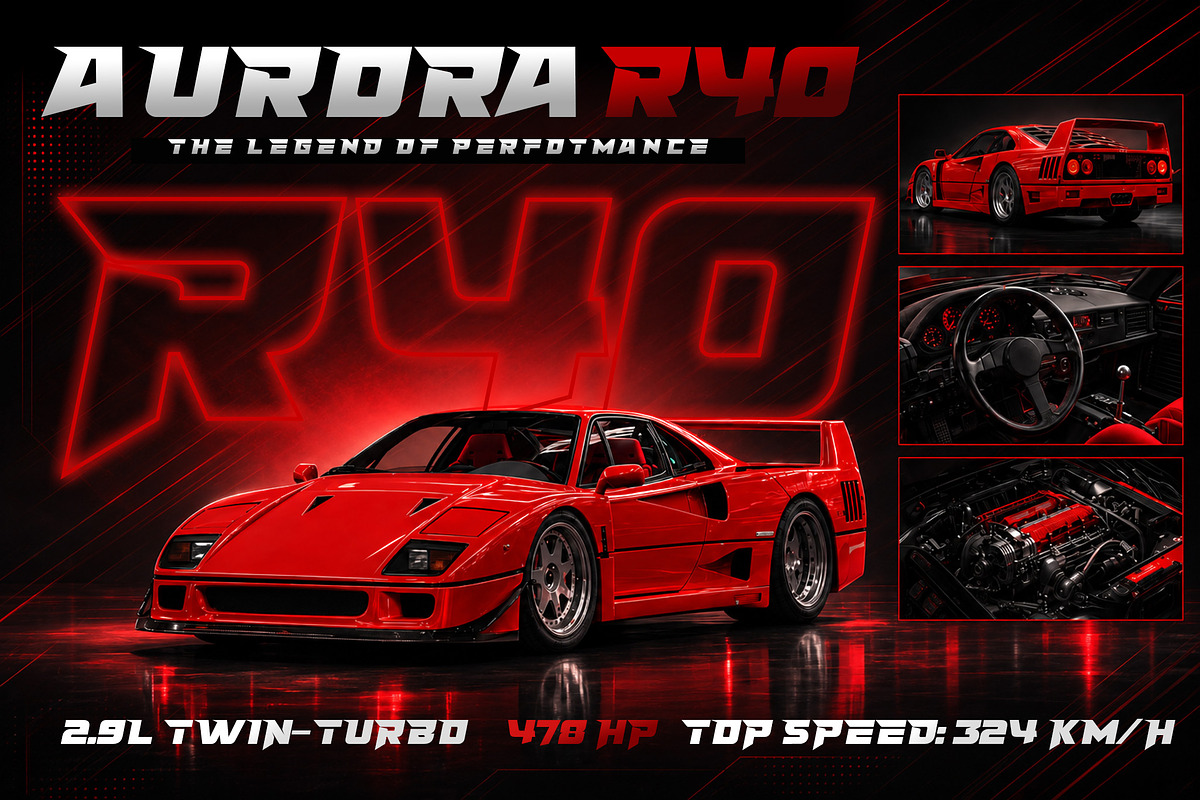 Nitrovibes – Sport Racing Font, a Serif Font by Rahagita Studio (Photo 6 of 10)