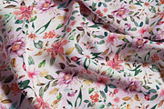 Watercolor Flower Allover Pattern, a Decorative Illustration by Gullenda (Thumbnail 3 of 6)