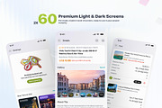 Ultimate Travel & Booking App UI Kit, an UI Kit Template by Creative Perspective (Thumbnail 6 of 8)