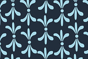 Blue Organic Petals Seamless Repeat, a Pattern Graphic by Sharon Schwalbe (Thumbnail 4 of 4)