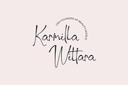 Callietta Handwritten Script Font, a Script Font by suhadidesign (Thumbnail 3 of 8)