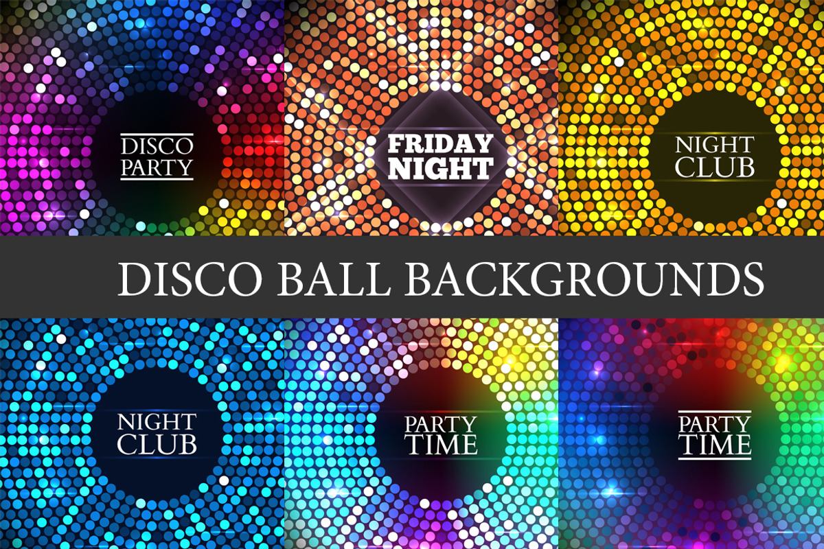 Colorful disco lights. Vector, a Texture Illustration by idimair