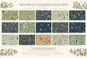 Exotic Garden I Mint Wallpaper, a Wallpaper Graphic by by creative paper (Thumbnail 13 of 15)