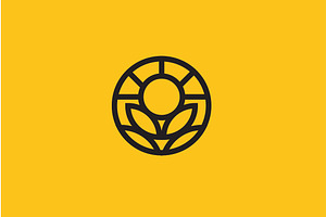 Sunflower Logo, a Branding & Logo Template by Logy