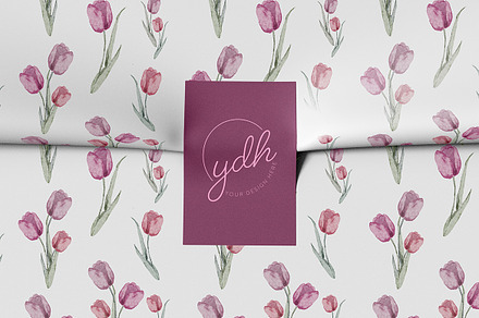 Wrapping Paper Mockup with Sticker, a Product Mockup by McLittle Stock