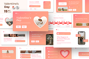 Valentine's Day PowerPoint Template, a Presentation Template by QR Design Studio