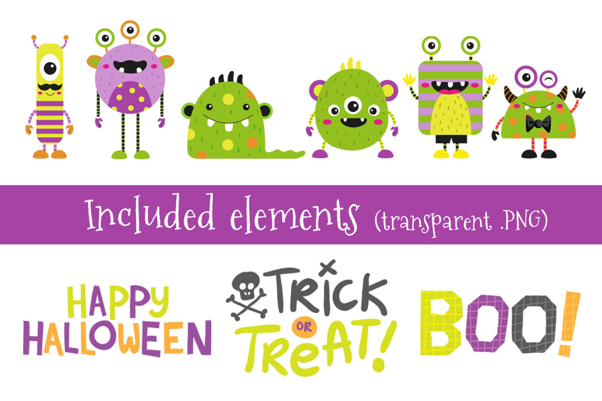 Monster Mayhem, a Decorative Illustration by Quirky Queen Media (Photo 2 of 6)
