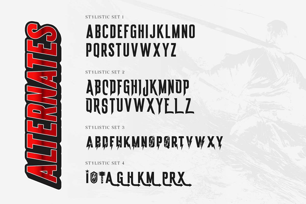 Brohero Typeface, a Sans Serif Font by alit design (Photo 5 of 20)