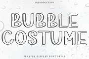 Bubble Costum, a Serif Font by FreshTypeINK (Thumbnail 1 of 8)