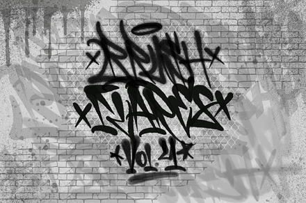 Brush graffiti flares Procreate vol4
