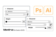 Menirva, a Sans Serif Font by din-studio.com (Thumbnail 10 of 15)