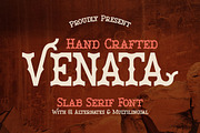 Venata | Slab Serif Font, a Slab Serif Font by Denustudios (Thumbnail 1 of 14)