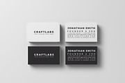 Simple Personal Business Card - 46, a Business Card Template by ND Design (Thumbnail 3 of 7)