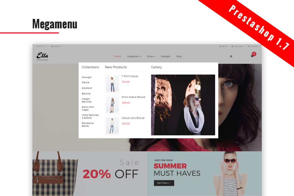 Leo Ella, a Bootstrap Template by LeoTheme (Photo 3 of 6)