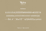 Meira Serif, a Serif Font by Alphaleonis_std (Thumbnail 9 of 9)
