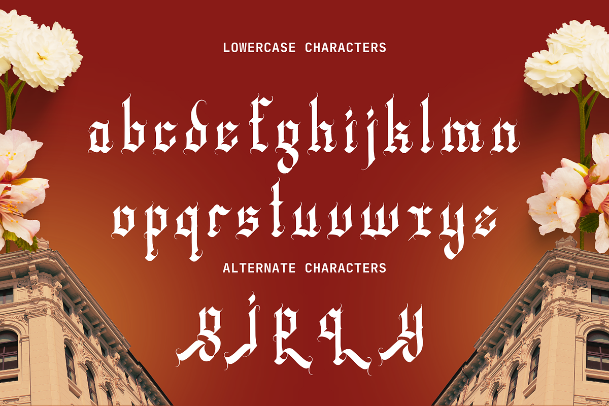 Wedgen Holdeza Blackletter Font, a Blackletter Font by Randi Irvan | Rvandtype (Photo 11 of 13)