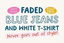 Handwritten Sans Outline Display