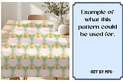 Stylized Daisies - Repeat Pattern, a Pattern Graphic by MissPerfectKaos (Thumbnail 2 of 7)