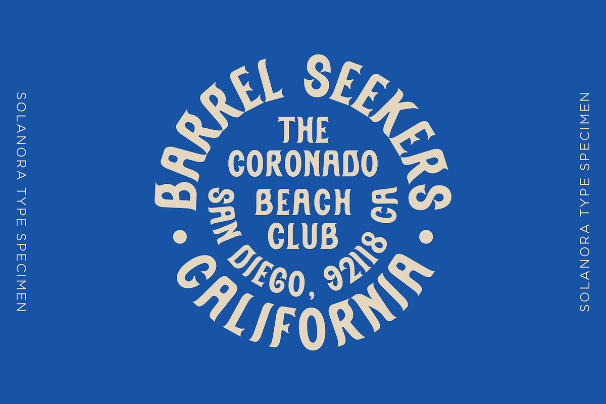 SFC Solanora, a Sans Serif Font by Skilline Supply Co. (Photo 7 of 9)