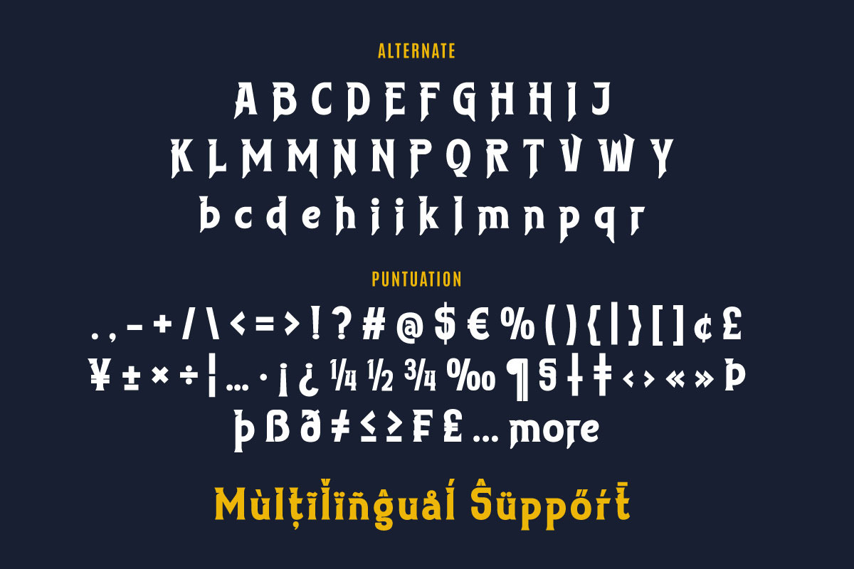 Tuiven - Movie Display Font, a Serif Font by twinstd (Photo 9 of 9)