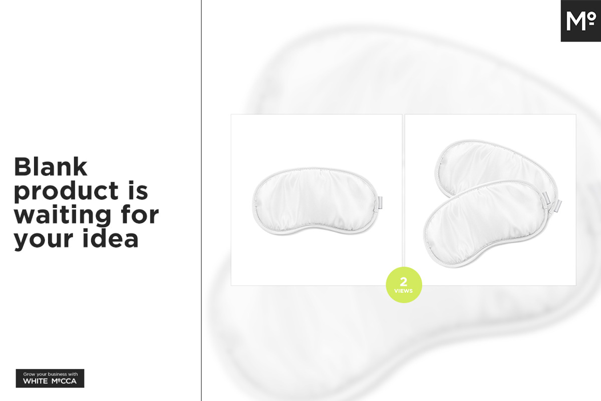 Eye Mask Mock-up, a Mask Mockup by Mocca Mockups Store (Photo 3 of 7)